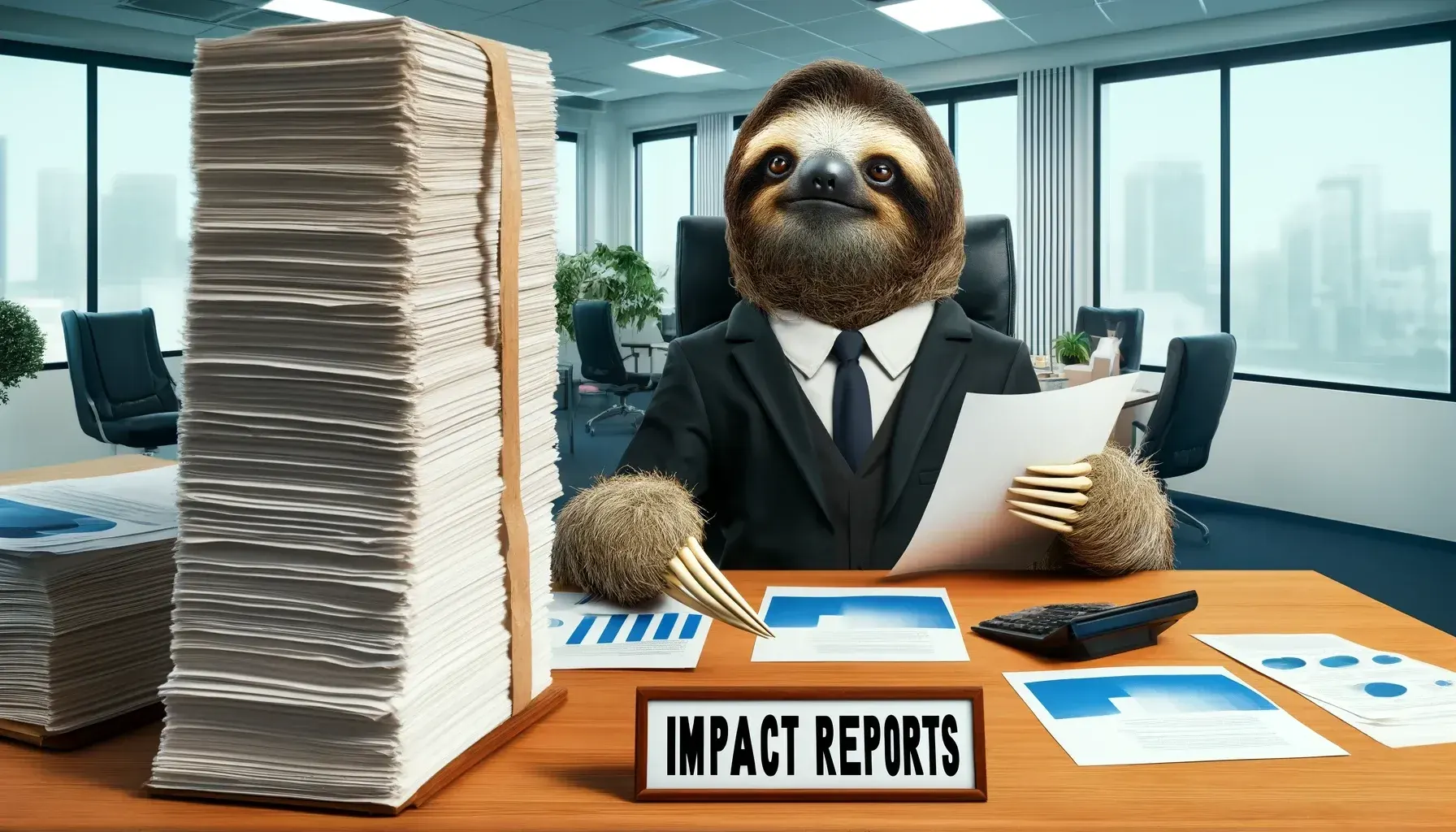 Impact reports sloth